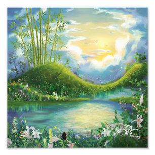 Romantic Beach Dream: Believe in Yourself Poster