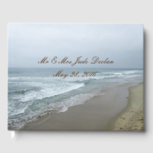 Romantic Beach Guest Book