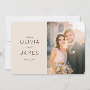 Romantic Beige Wedding Invitation