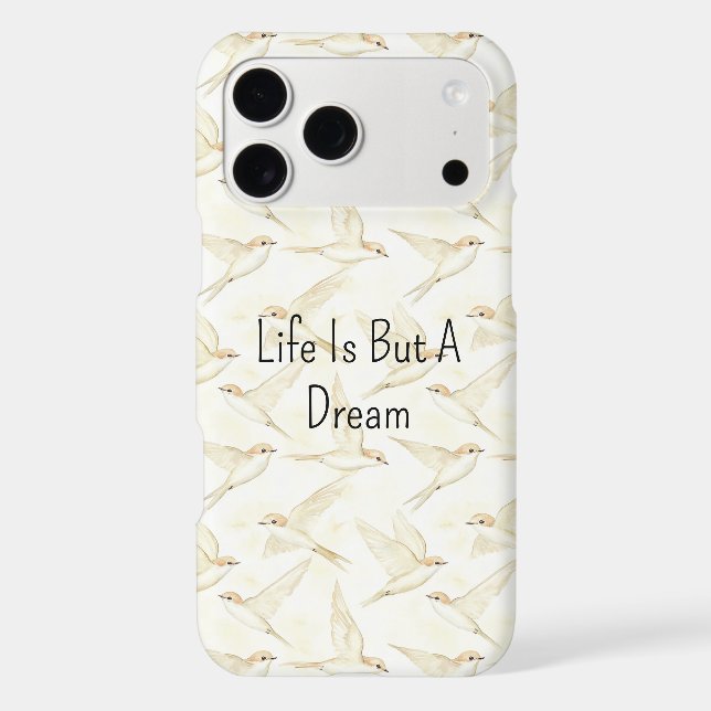 Romantic Birds life is but a dream  (Back)