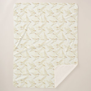 Romantic Birds life is but a dream  Sherpa Blanket