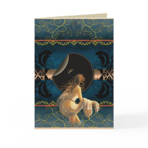 Romantic Birthday Card - Woman in the Water