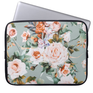 Romantic Blossom Haven Laptop Sleeve