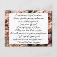 Romantic Blush Pink Floral Jane Austen Love Quote