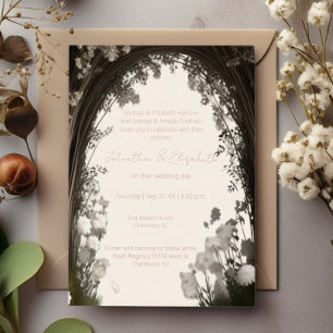 Romantic Boho Botanical Arch Wedding