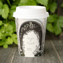 Romantic Boho Botanical Arch Wedding