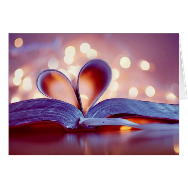 Romantic Book heart (Front Horizontal)