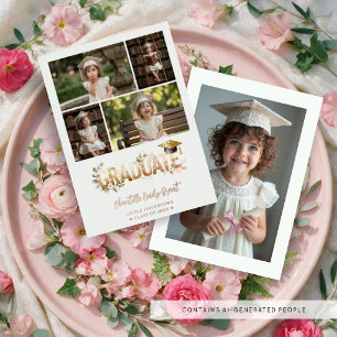 Romantic Botanical Pre-K Graduation 5-Photo