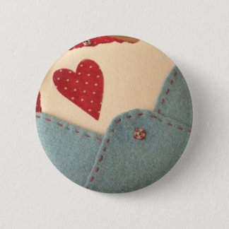Romantic Botton 6 Cm Round Badge