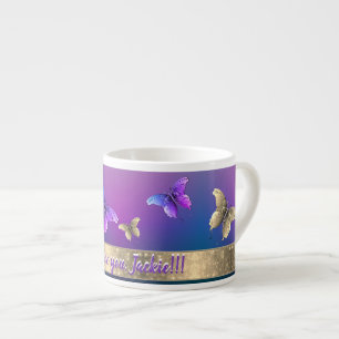 Romantic Butterfly  w/Text Speciality Mug