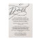 Romantic Calligraphy Details Enclosure Card