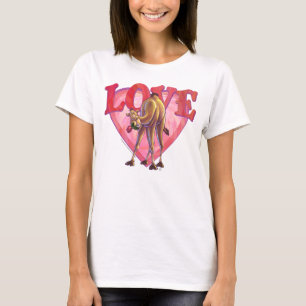Romantic Camel Valentine's Day T-Shirt