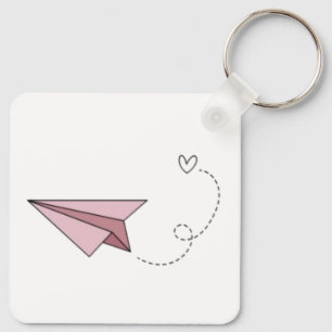 Romantic Camping Sunset - Keychain
