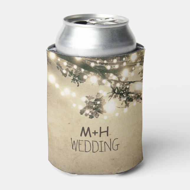 Romantic Can Cooler for Weddings (Can Front)
