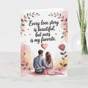 Romantic Card for girlfriend
