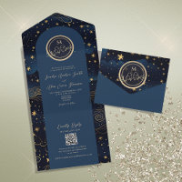 Romantic Celestial Wedding