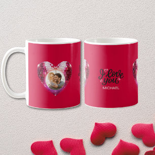 Romantic Cherry Coded Personalised Mug