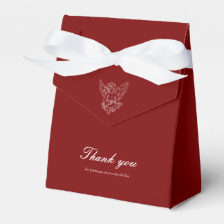 Romantic Cherub Wedding Favour Gift Box Thank You