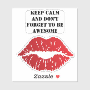 Romantic chic luxe red lips