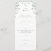 Romantic Chinoiserie Antique Sage Green Wedding