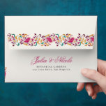 Romantic Classical Pearl Swan Floral Frame Wedding Envelope<br><div class="desc">Beautiful Invitation to celebrate Special occasions and festivals comes with digital and E-invitation as per your request. We would love to replicate our designs to make multiple products like rsvp cards, labels envelopes, and more. Customisation is available for ready to print on request at info@shamaurcreatif@gmail.com. Look Forward to hearing from...</div>