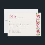 Romantic Classical Pearl Swan Floral Frame Wedding RSVP Card<br><div class="desc">Beautiful Invitation to celebrate Special occasions and festivals comes with digital and E-invitation as per your request. We would love to replicate our designs to make multiple products like rsvp cards, labels envelopes, and more. Customisation is available for ready to print on request at info@shamaurcreatif@gmail.com. Look Forward to hearing from...</div>