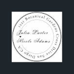 Romantic Classical Pearl Swan Floral Frame Wedding Rubber Stamp<br><div class="desc">Beautiful Invitation to celebrate Special occasions and festivals comes with digital and E-invitation as per your request. We would love to replicate our designs to make multiple products like rsvp cards, labels envelopes, and more. Customisation is available for ready-to-print on request at info@shamaurcreatif@gmail.com Look Forward to hearing from you :)...</div>