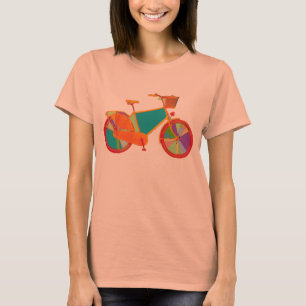 romantic colourful girly bike T-Shirt