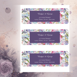 romantic colourful wildflower greenery wedding