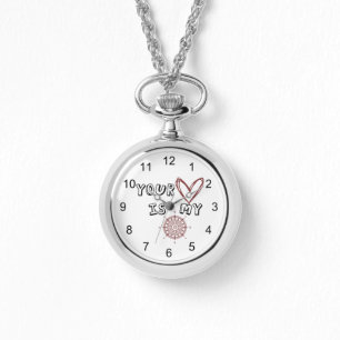 Romantic Compass Love Quote Gift         Watch