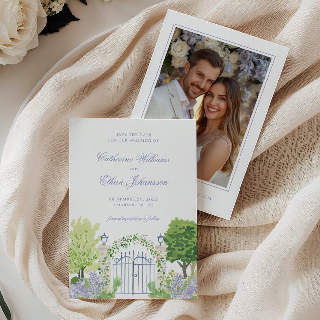 Romantic Cottage Wedding Save The Date (Creator Uploaded)