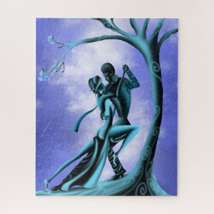 Romantic Couple Dance the Tango Jigsaw Puzzle