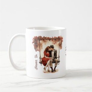 Romantic Couple Forever Us Valentine's Day Mug