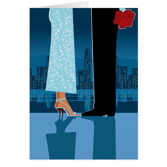 Romantic Couple in City (Front)