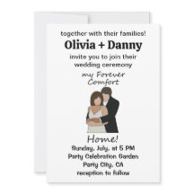 Romantic Couple My Forever Comfort Home Wedding