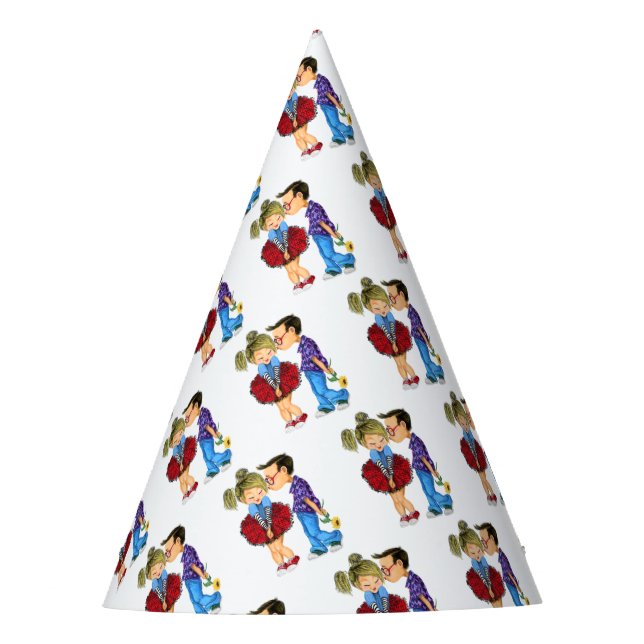 Romantic Couple Party Hat (Front)