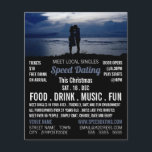 Romantic Couple, Speed Dating Event Advertising Flyer<br><div class="desc">Romantic Couple,  Speed Dating Event Advertising Flyer by The Business Card Store.</div>