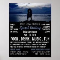 Romantic Couple, Speed Dating Event Advertising