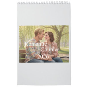 Romantic Couples Calendar 2026 02B