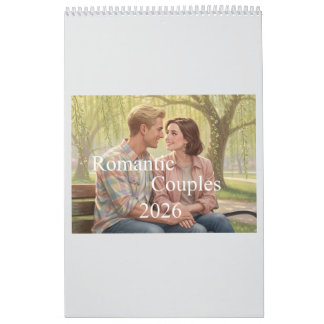 Romantic Couples Calendar 2026 02B