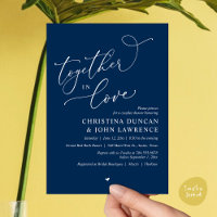 Romantic Couples Shower Party, Together In Love