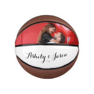 Romantic Couples Valentine's Day Mini Basketball