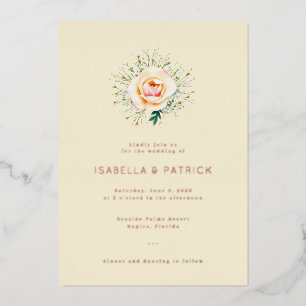 Romantic Cream Floral