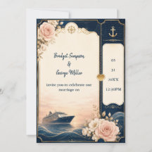 Romantic Cruise Wedding Voyage Rose Luxe