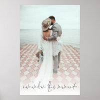 Romantic Custom Photo Remember This Moment
