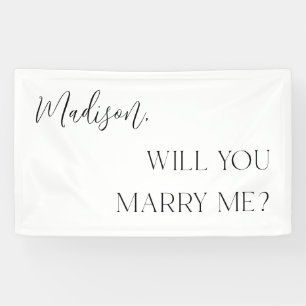 Romantic Custom Proposal Banner