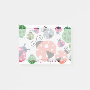 Romantic Cute Lovely  Stylish ,Ladybugs Post-it Notes