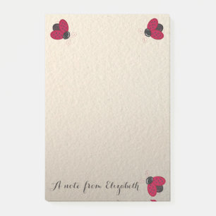 Romantic Cute Lovely  Stylish ,Ladybugs Post-it Notes