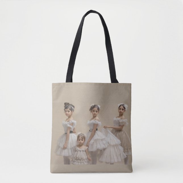 Romantic dancers tote bag (Front)
