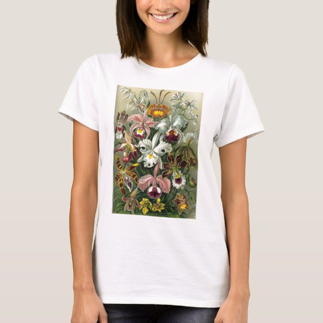 romantic date blossoms rsvp colourful chic T-Shirt (Front)